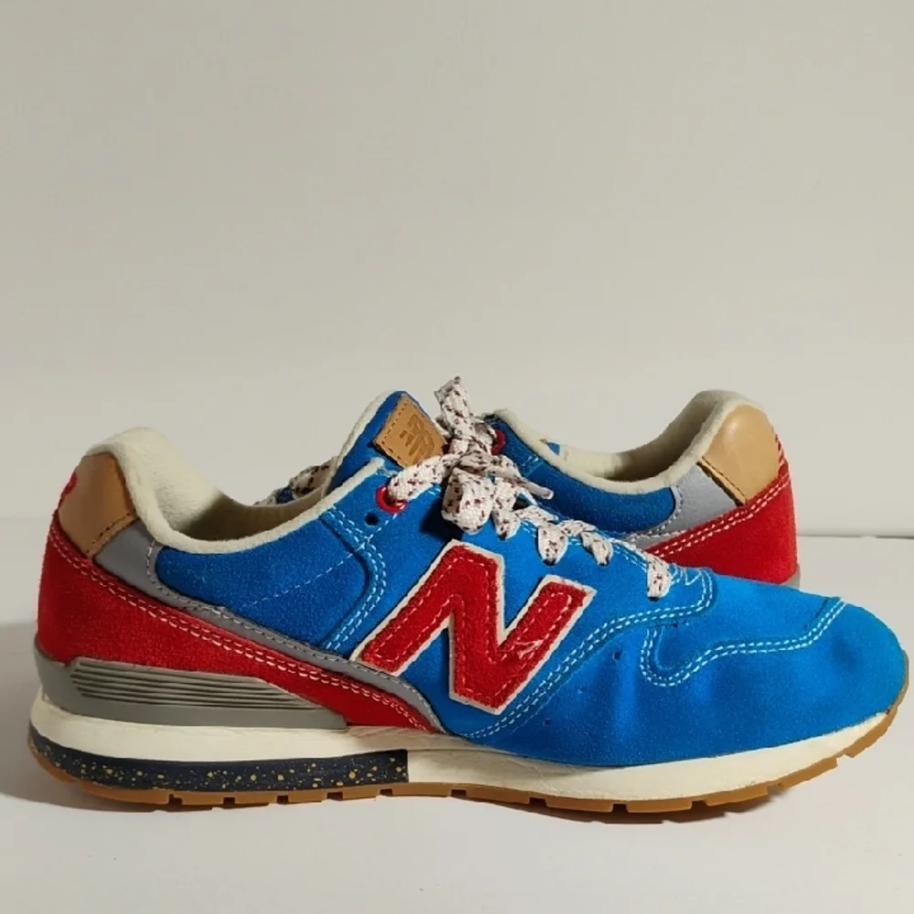 New Balance Women's Blue and Red Athletic Shoes - Picture 11 of 16